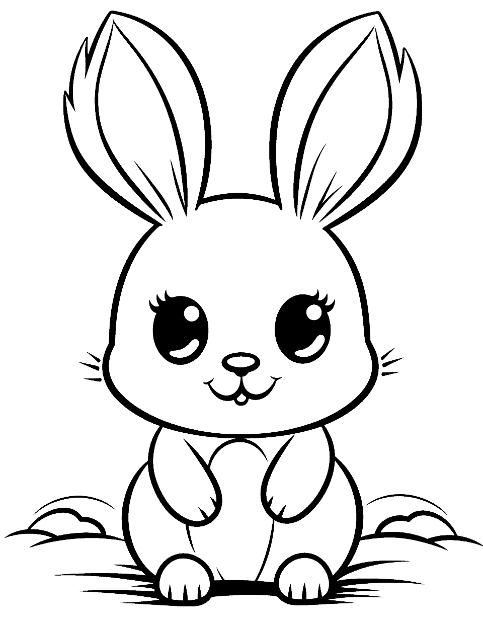 31 Happy Bunny Coloring Pages Printable 15