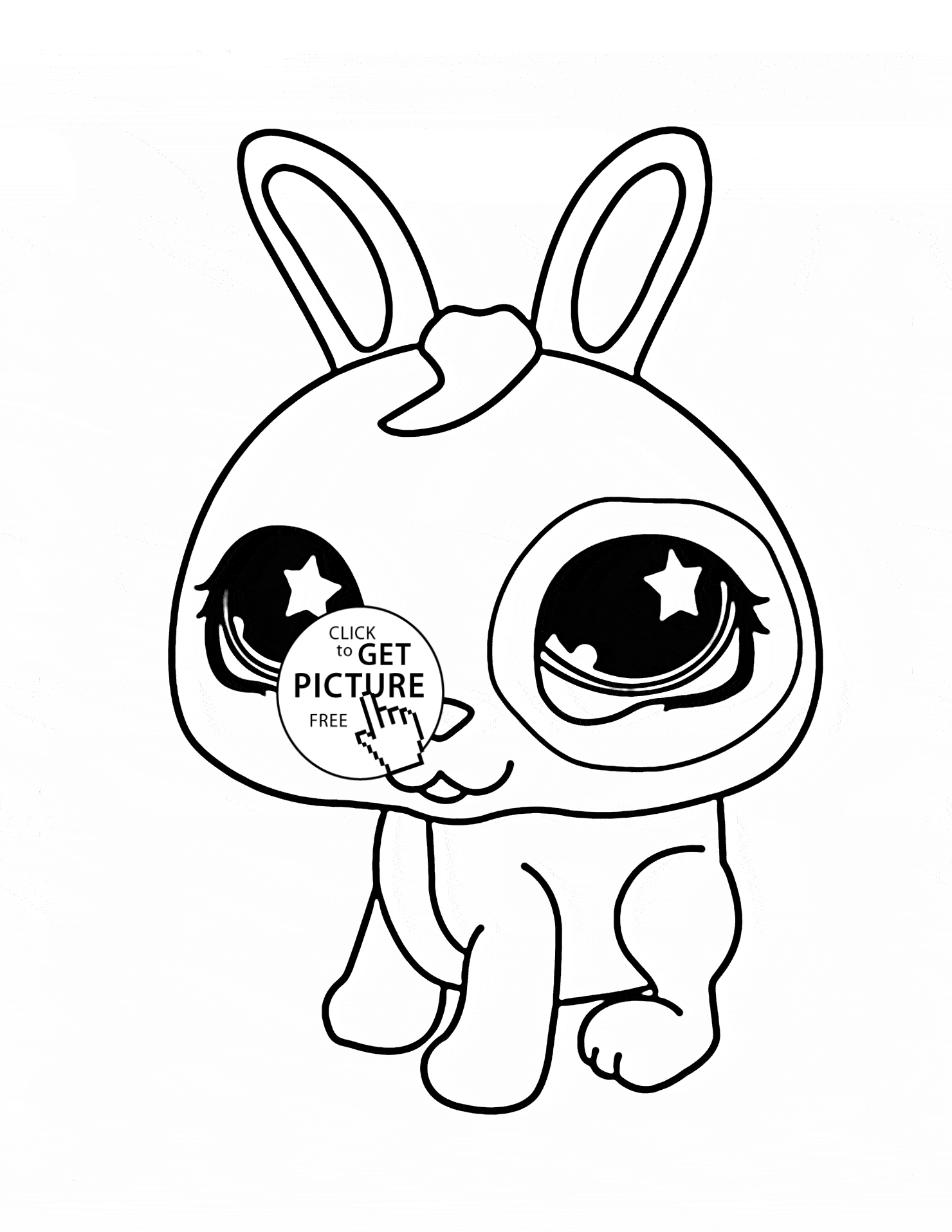 31 Happy Bunny Coloring Pages Printable 16