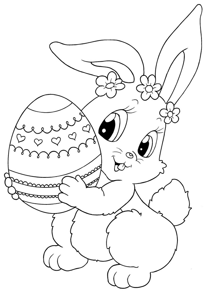 31 Happy Bunny Coloring Pages Printable 26