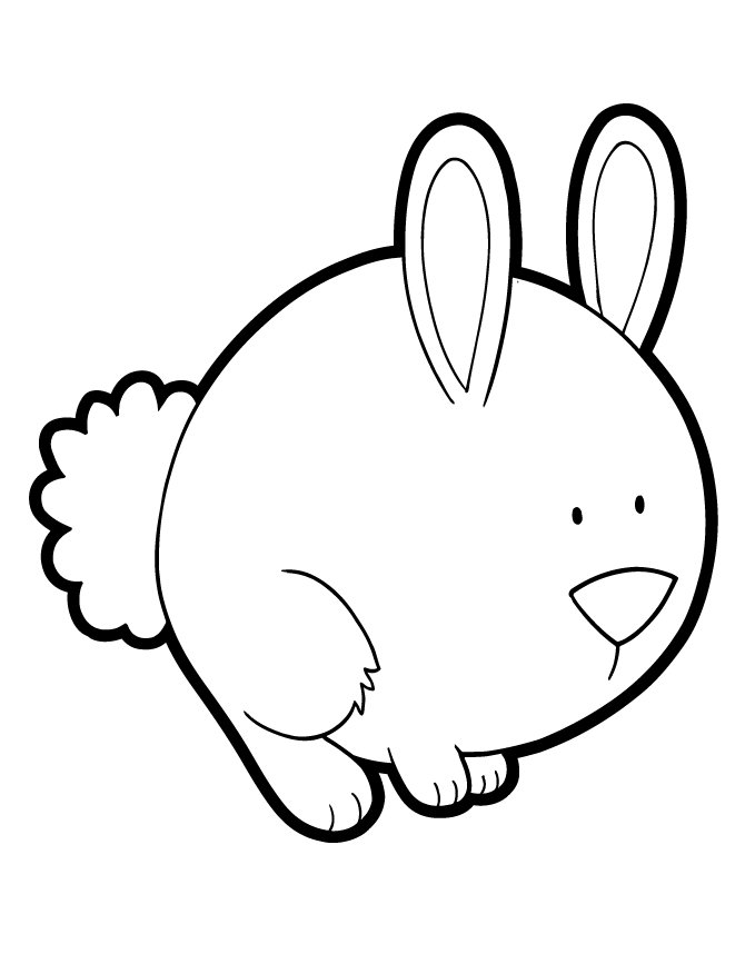 31 Happy Bunny Coloring Pages Printable 3