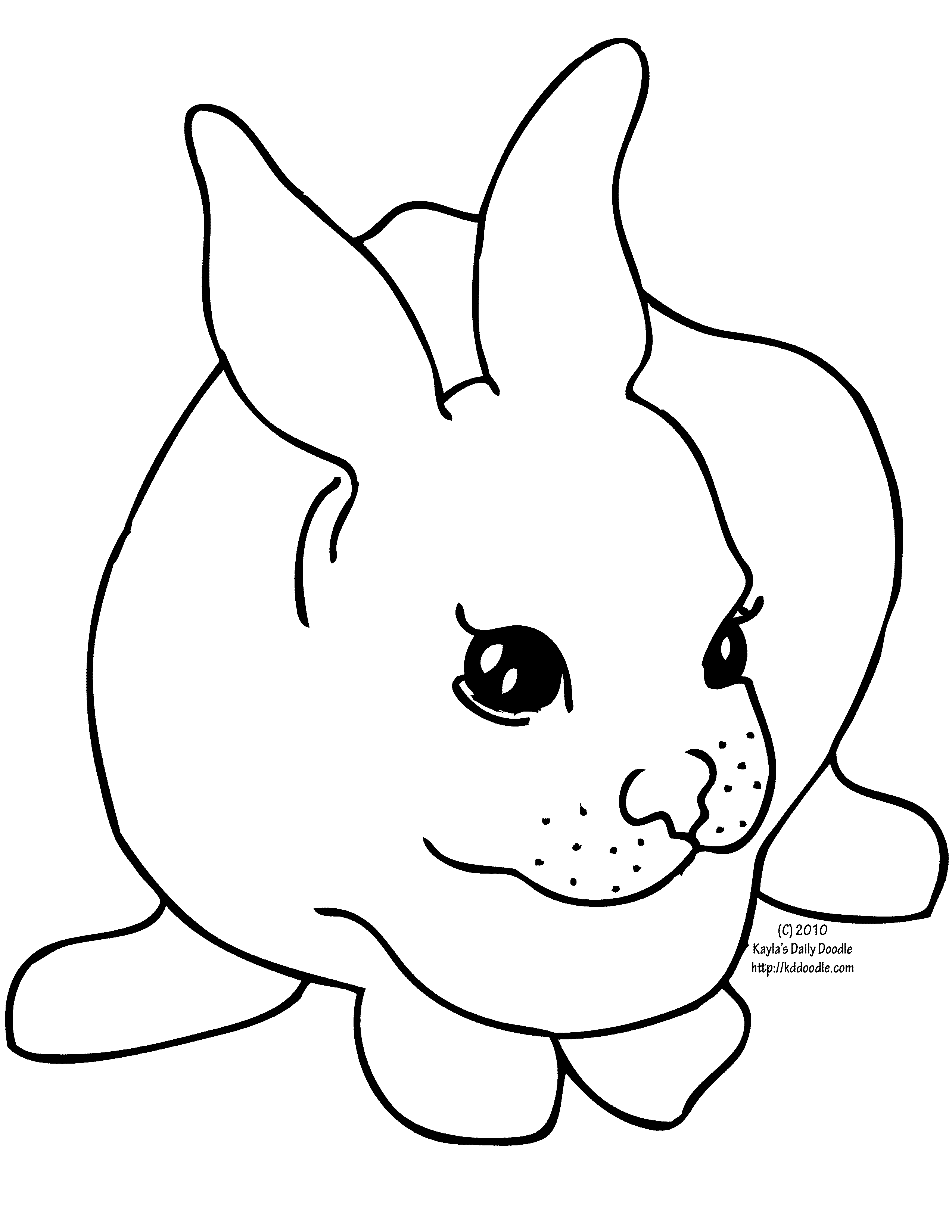 31 Happy Bunny Coloring Pages Printable 32