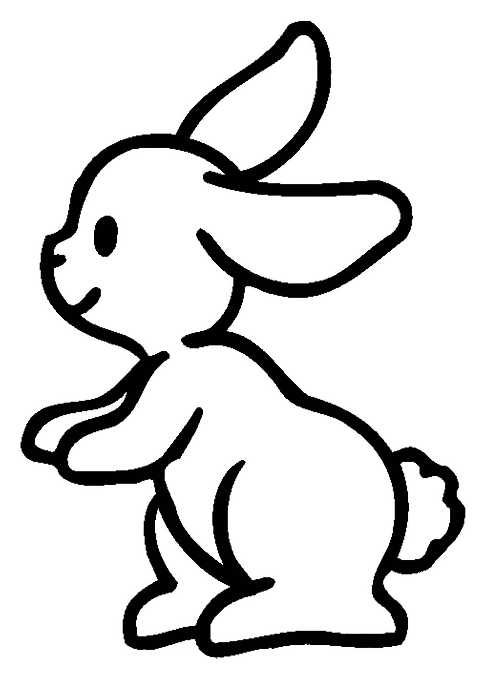 31 Happy Bunny Coloring Pages Printable 33