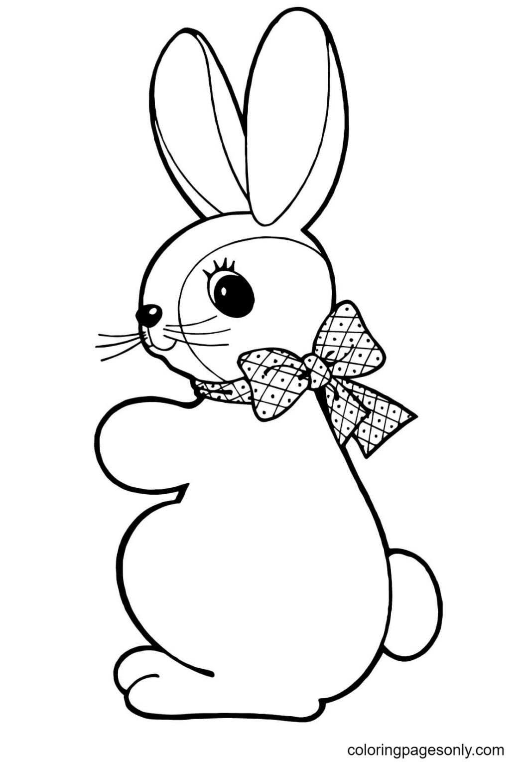 31 Happy Bunny Coloring Pages Printable 35