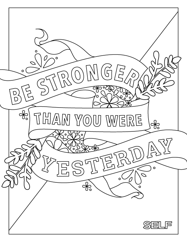 31 Healthy Lifestyle Coloring Pages Printable 6