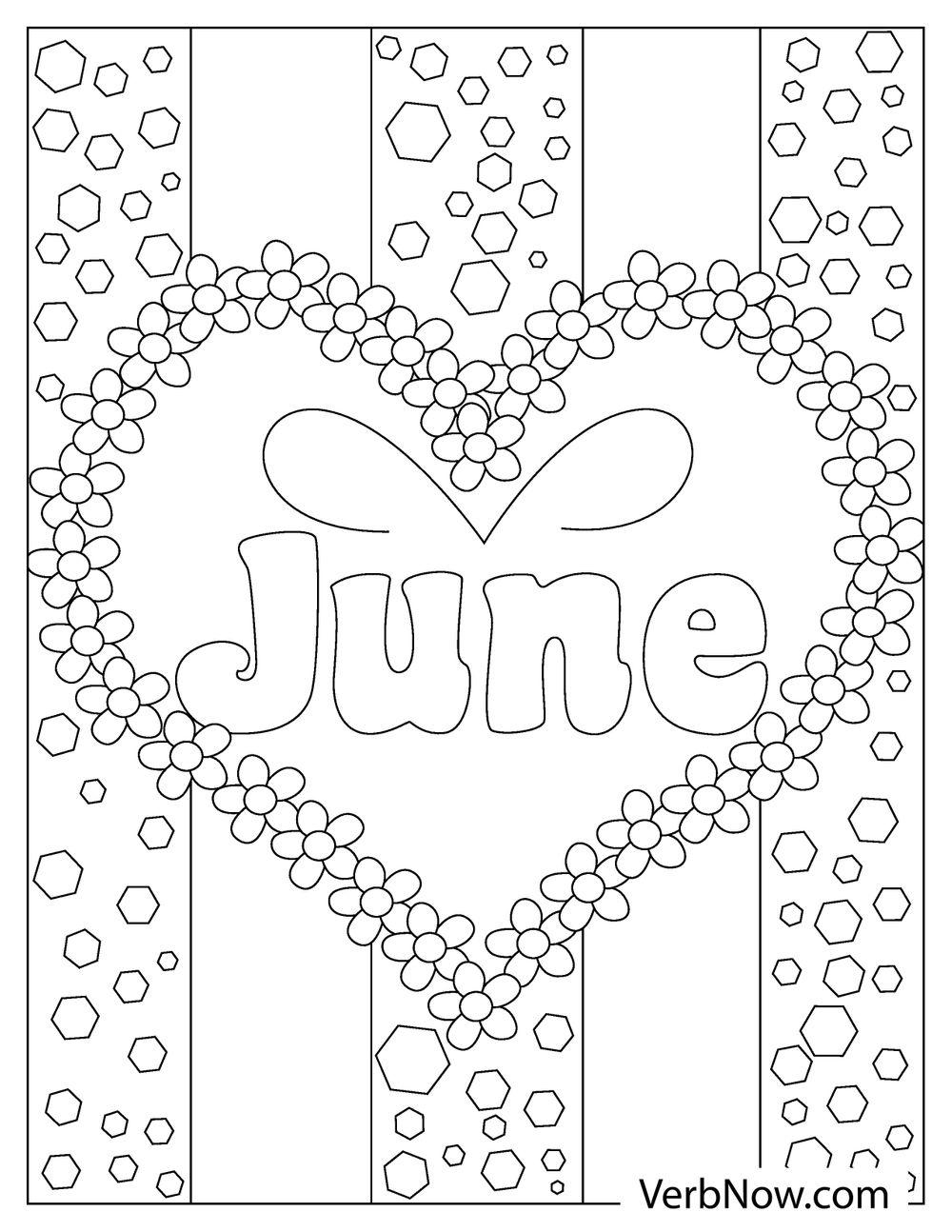 31 June Coloring Pages Printable 1