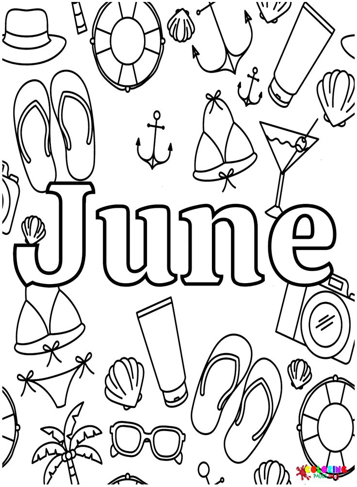 31 June Coloring Pages Printable 10