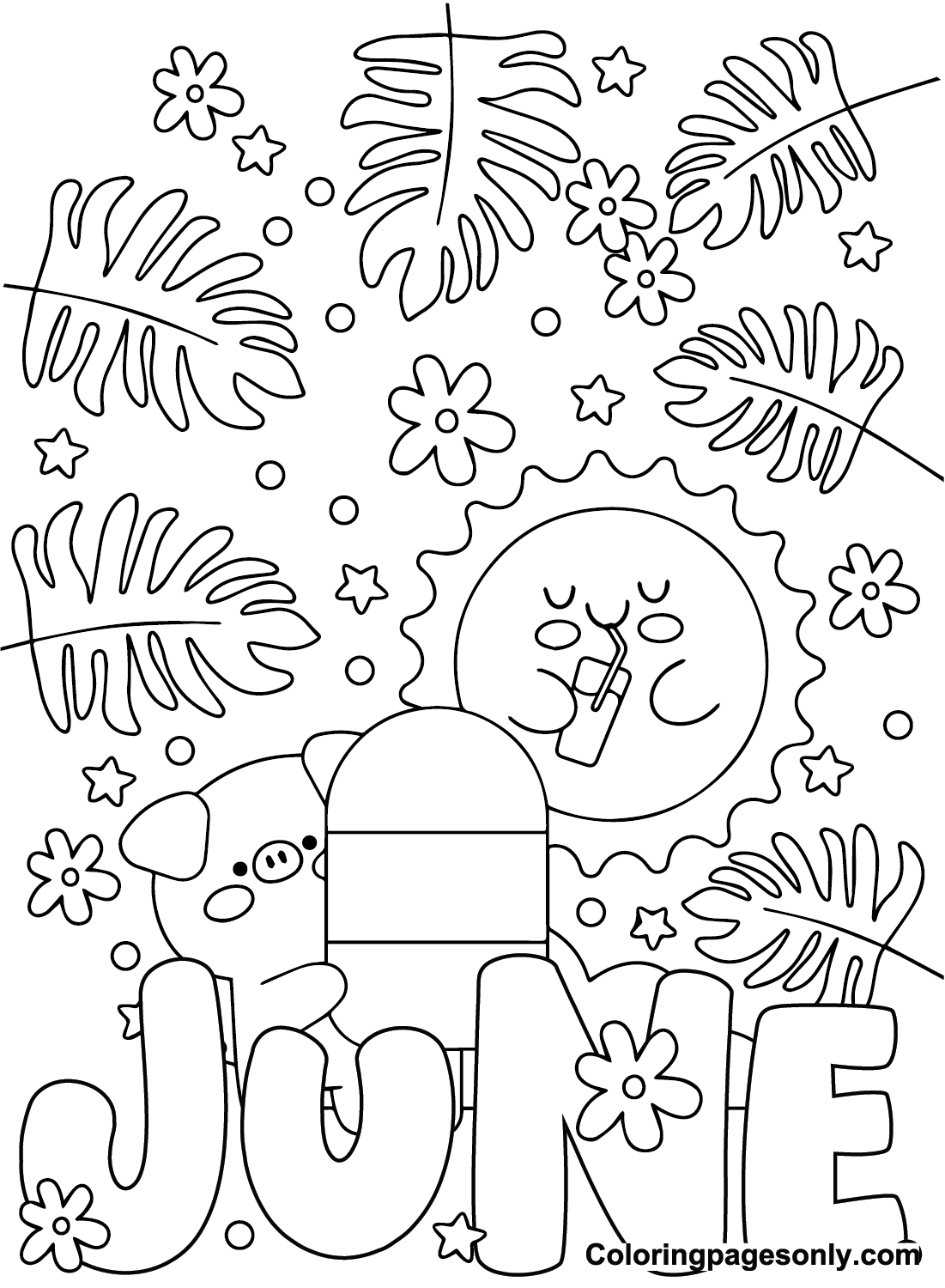 31 June Coloring Pages Printable 3