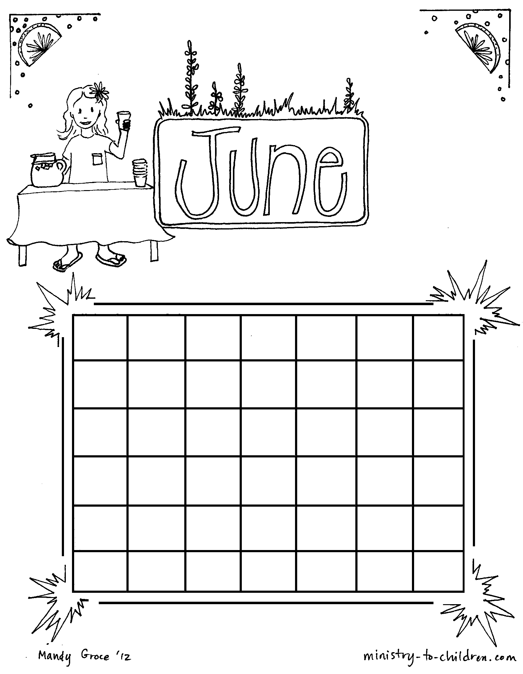 31 June Coloring Pages Printable 33