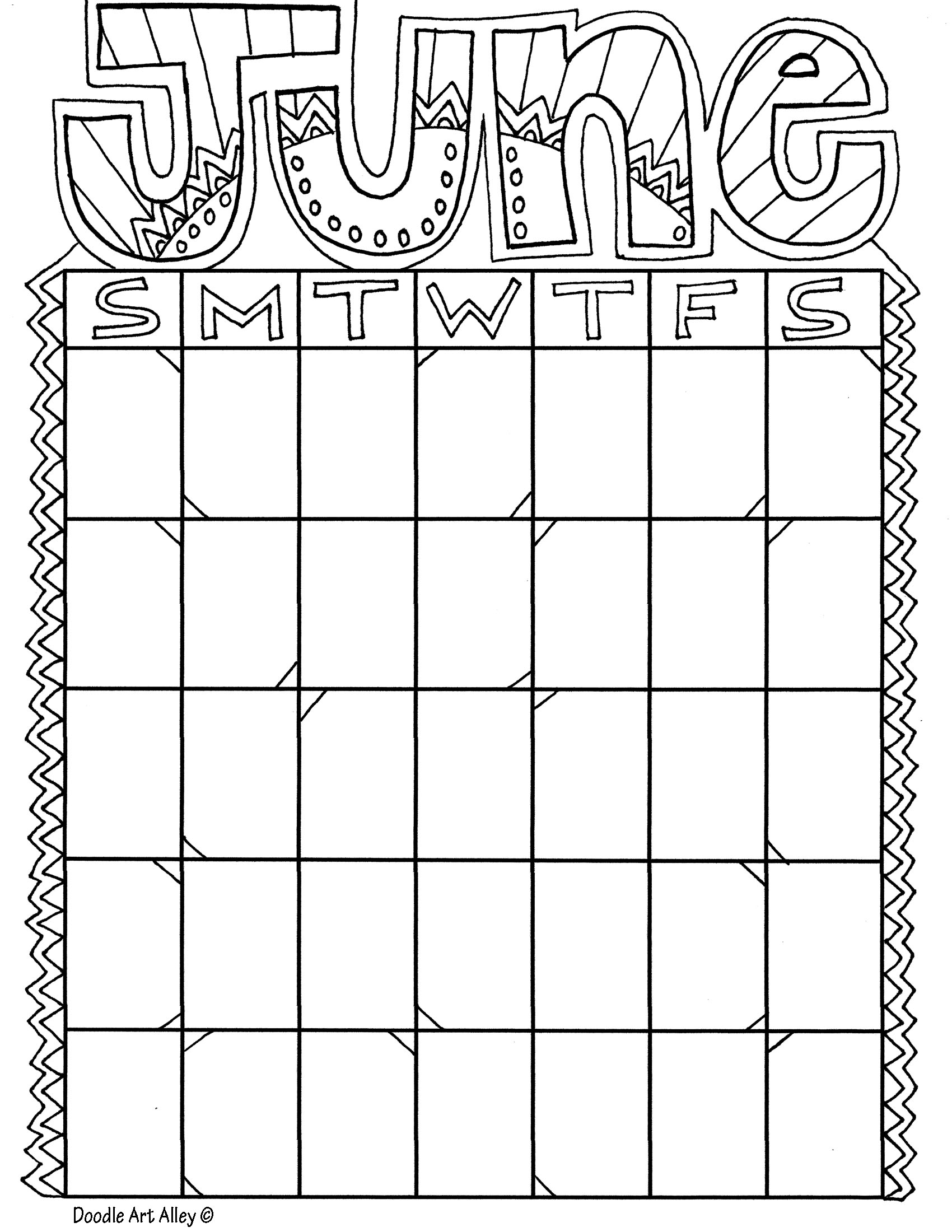 31 June Coloring Pages Printable 34