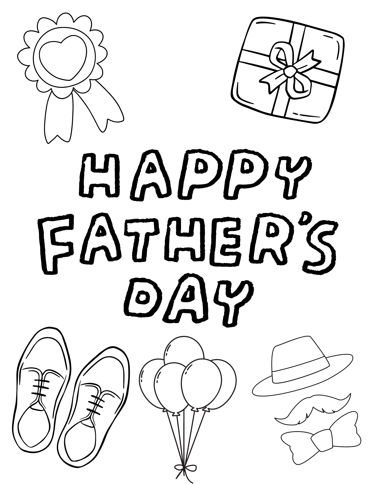 31 LDS Father's Day Coloring Pages Printable 12