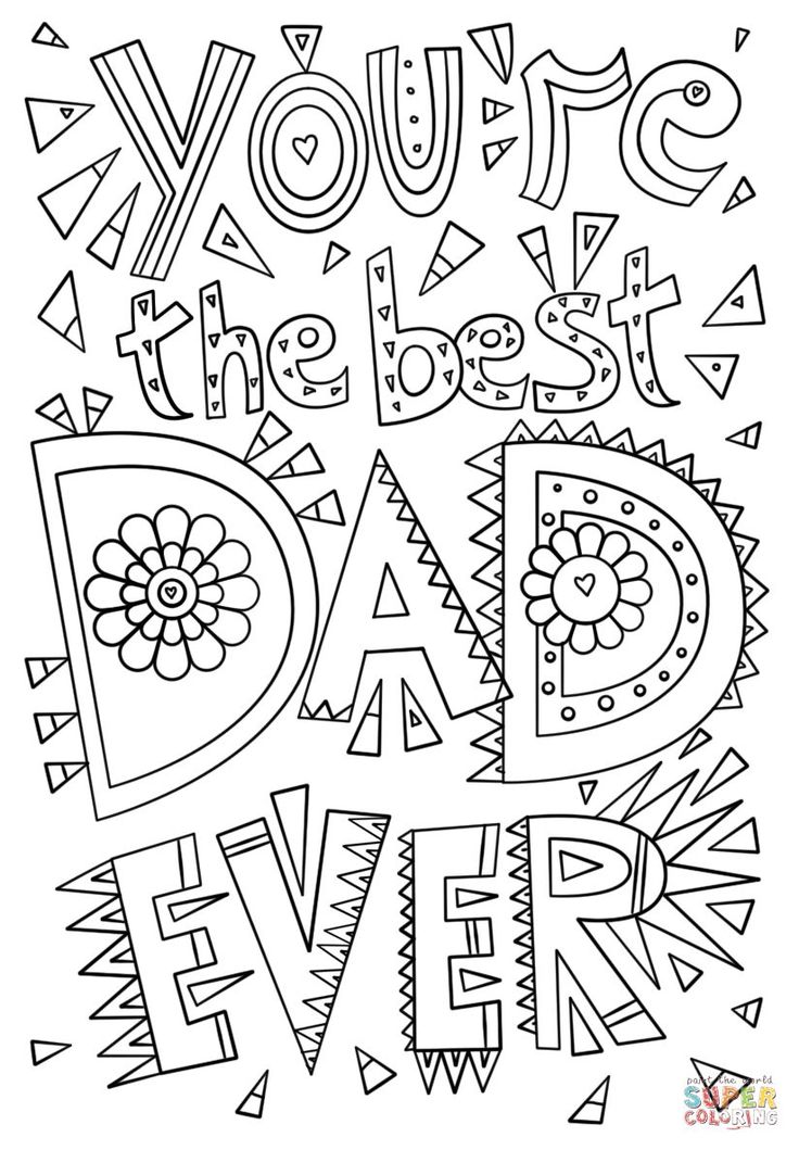 31 LDS Father's Day Coloring Pages Printable 31