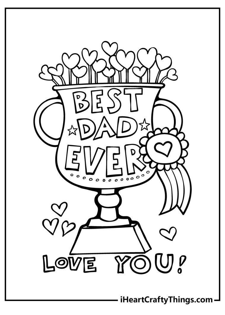 31 LDS Father's Day Coloring Pages Printable 33