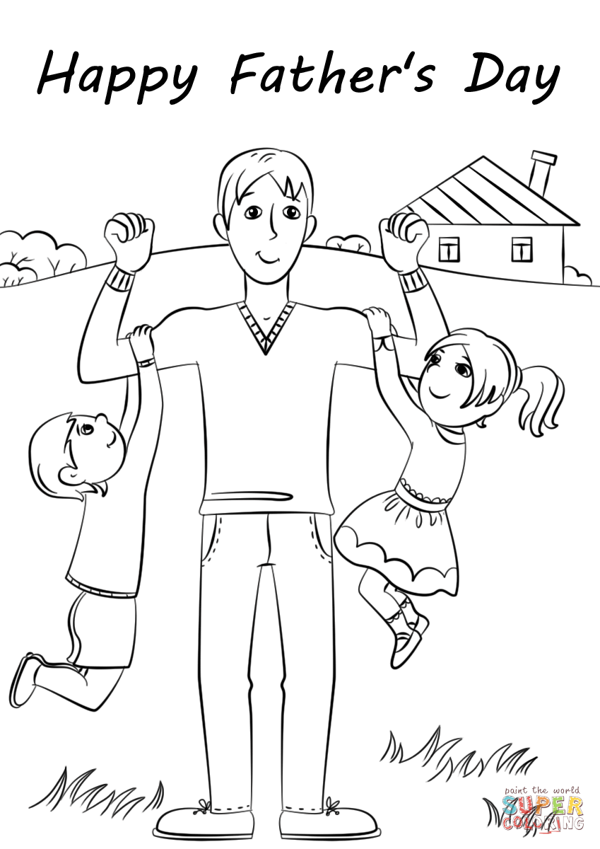 31 LDS Father's Day Coloring Pages Printable 34