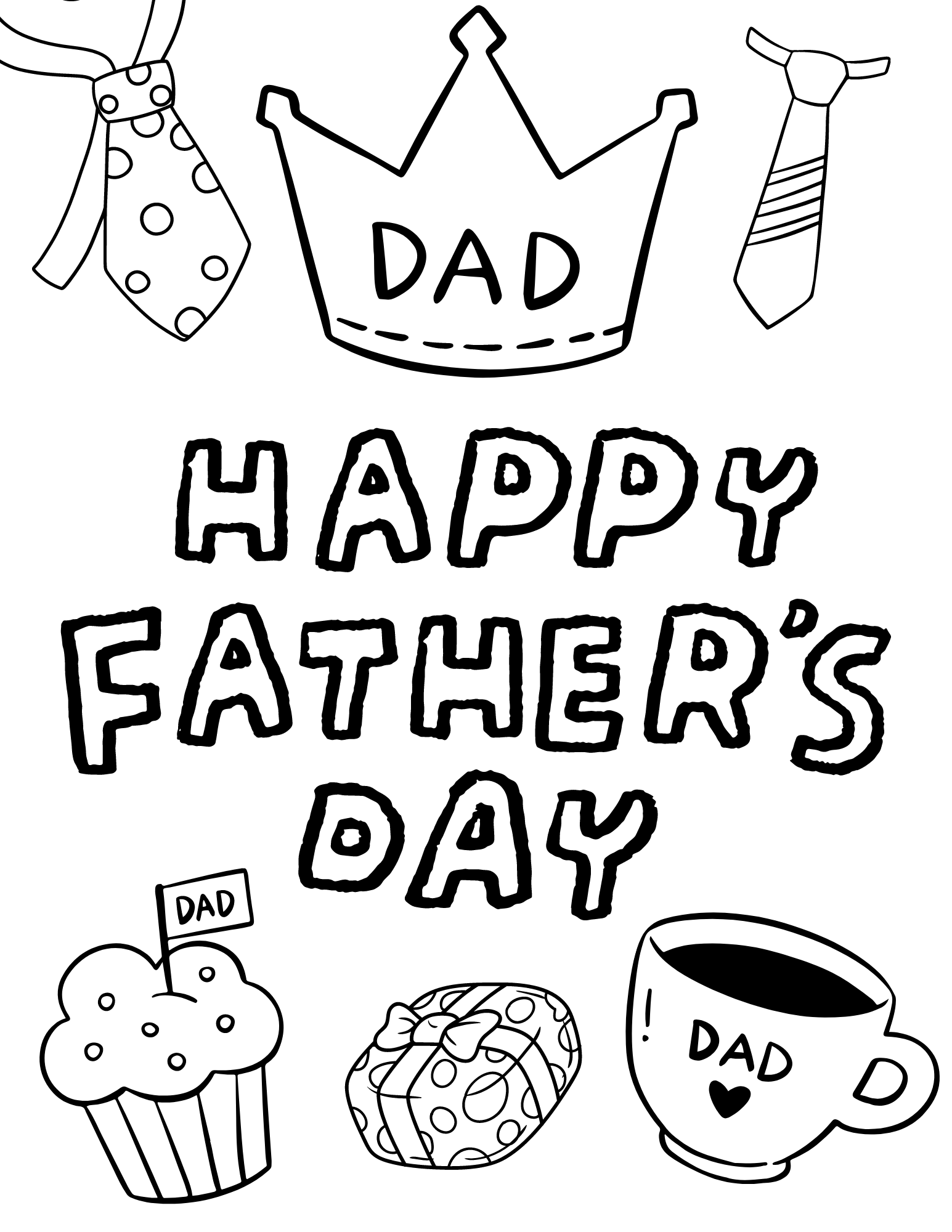 31 LDS Father's Day Coloring Pages Printable 8