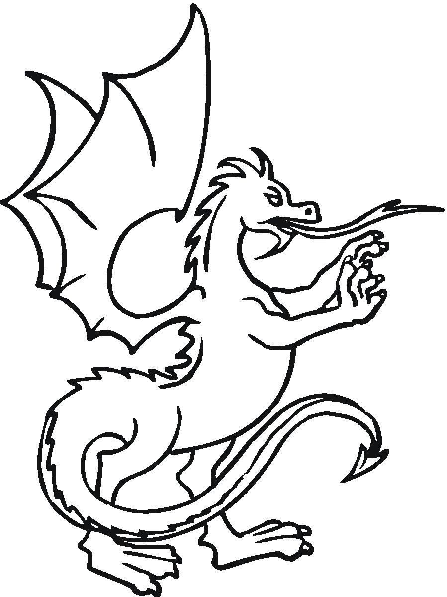 31 Magical Dragon Tales Coloring Pages Printable 16