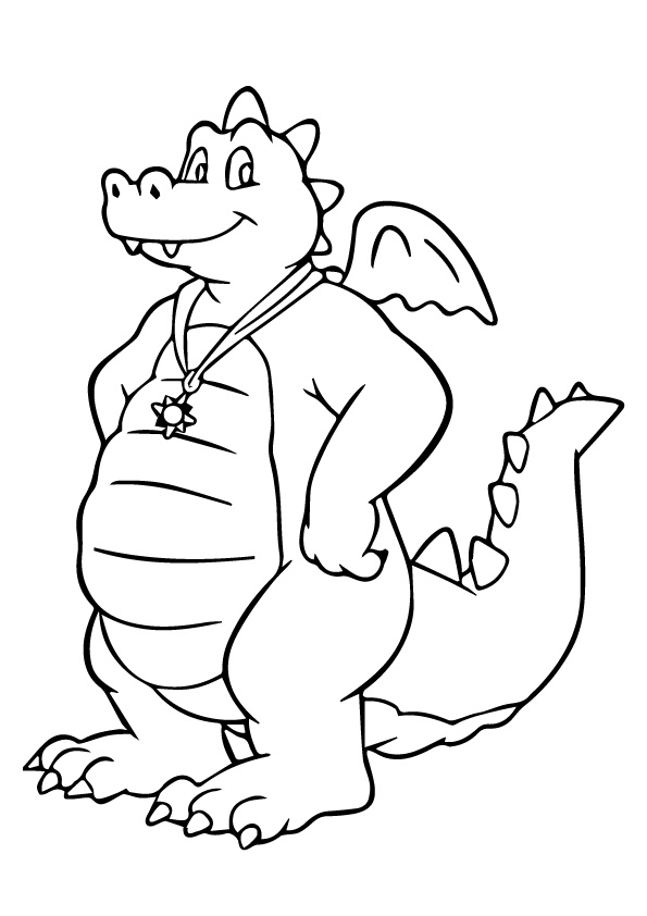 31 Magical Dragon Tales Coloring Pages Printable 33