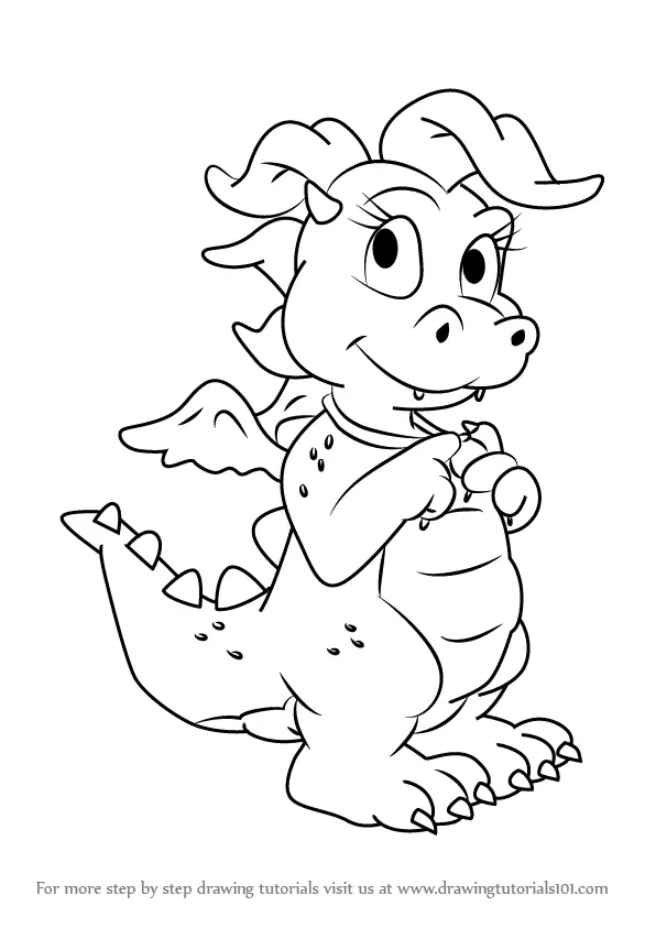 31 Magical Dragon Tales Coloring Pages Printable 34