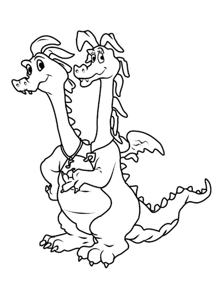 31 Magical Dragon Tales Coloring Pages Printable 6