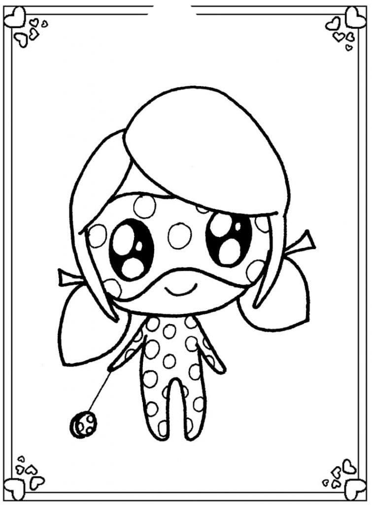 31 Miraculous Ladybug Cat Noir Coloring Pages Printable 22