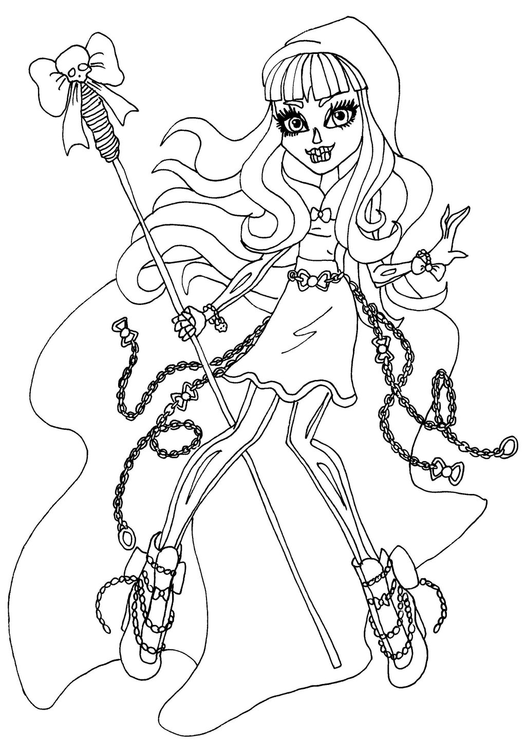 31 Monster High 2 Coloring Pages Printable 24