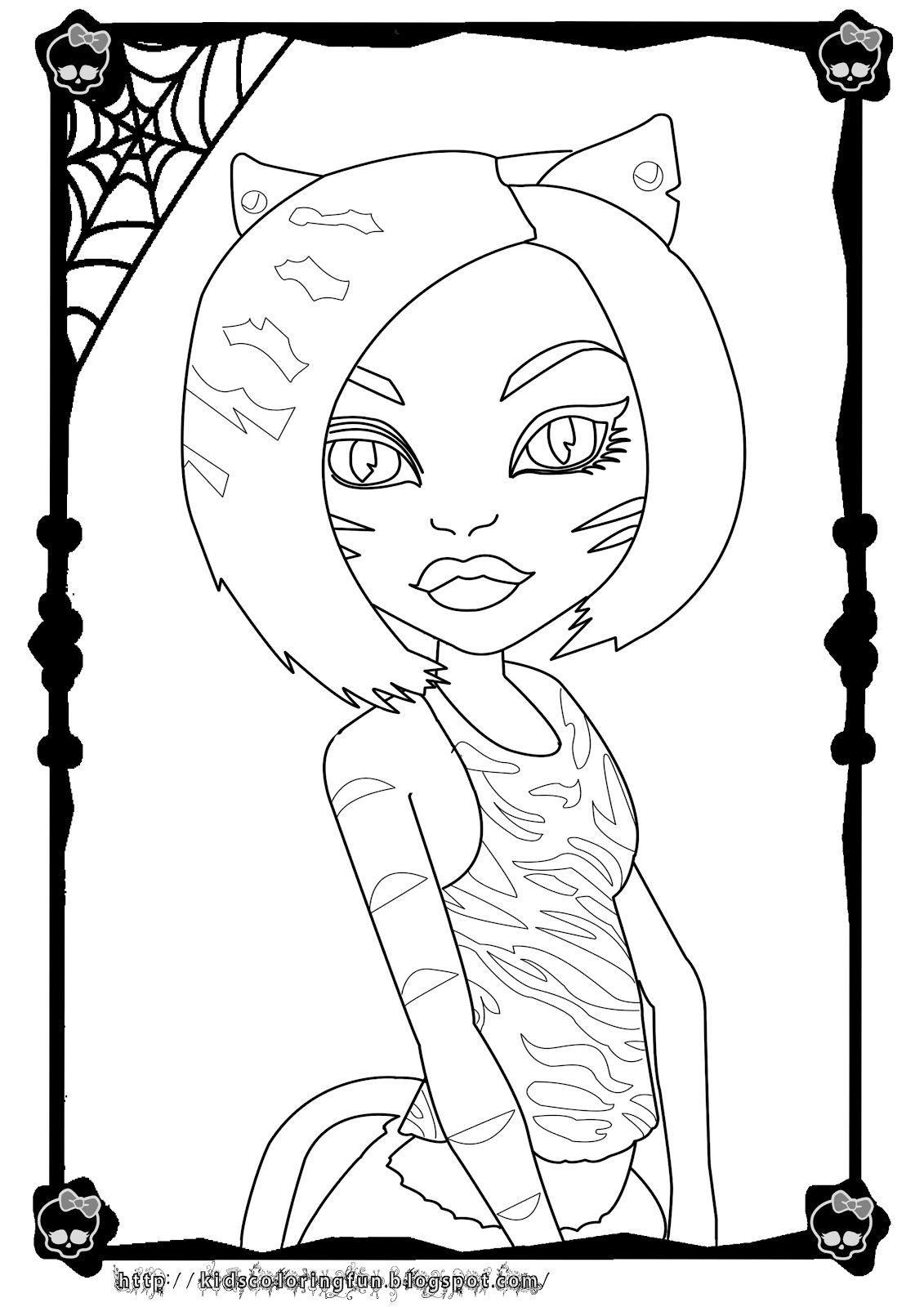 31 Monster High 2 Coloring Pages Printable 28