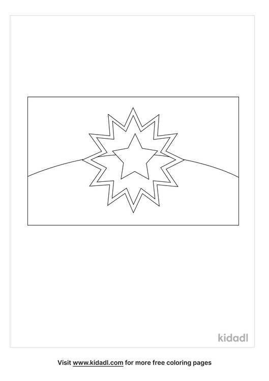 31 Patriotic Honduras Flag Coloring Page Printable 17