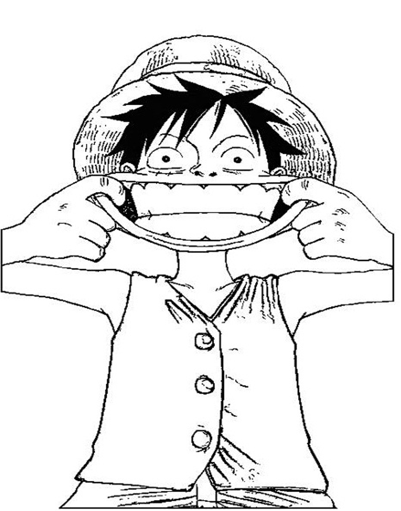 31 Printable One Piece Coloring Pages 4