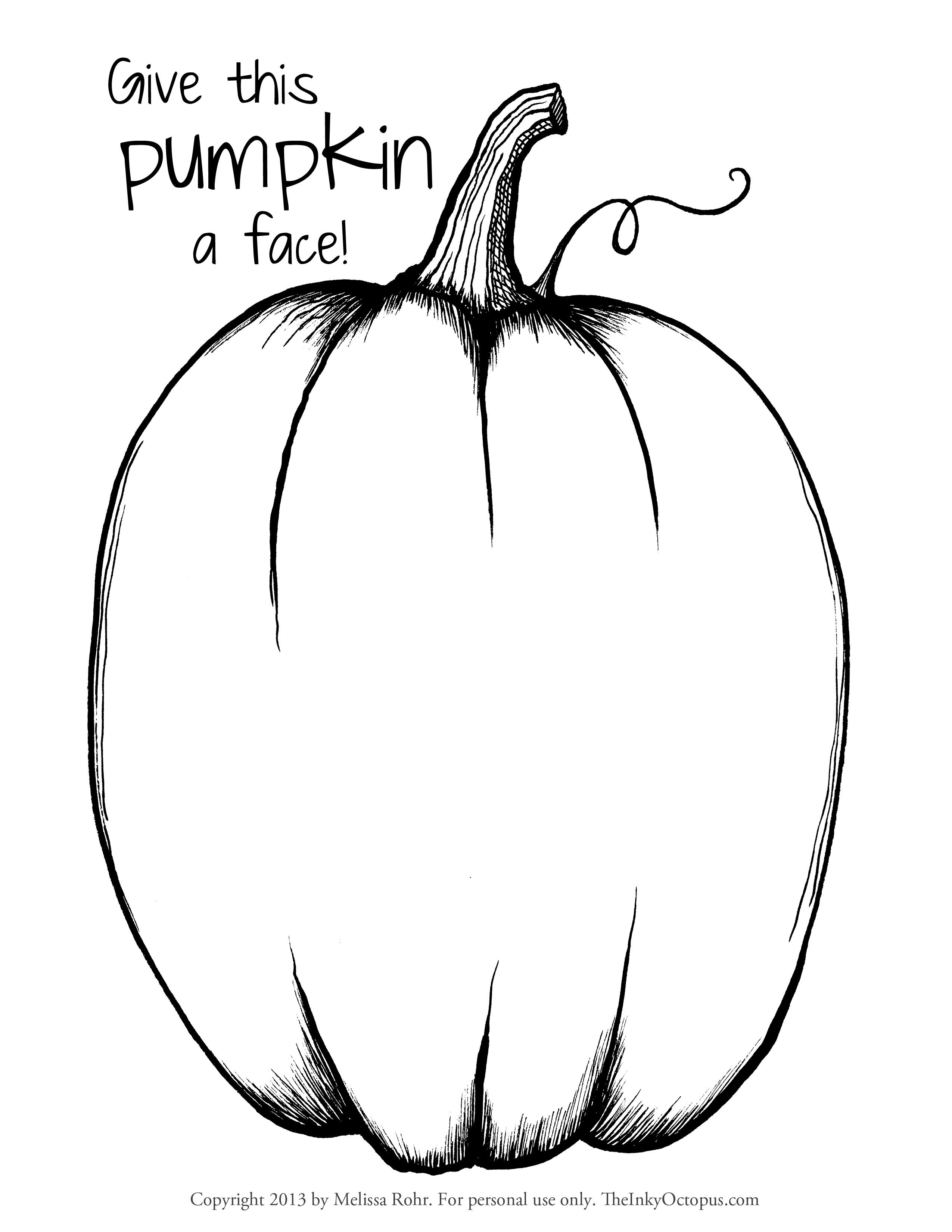 31 Pumpkin Templates Printable 22