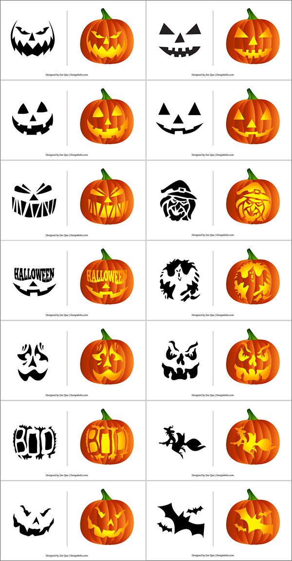 31 Pumpkin Templates Printable 25