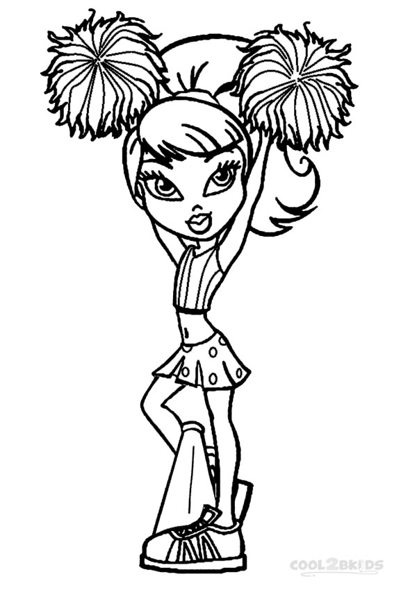 32 Cheerleading Pom Poms Coloring Pages Printable 28