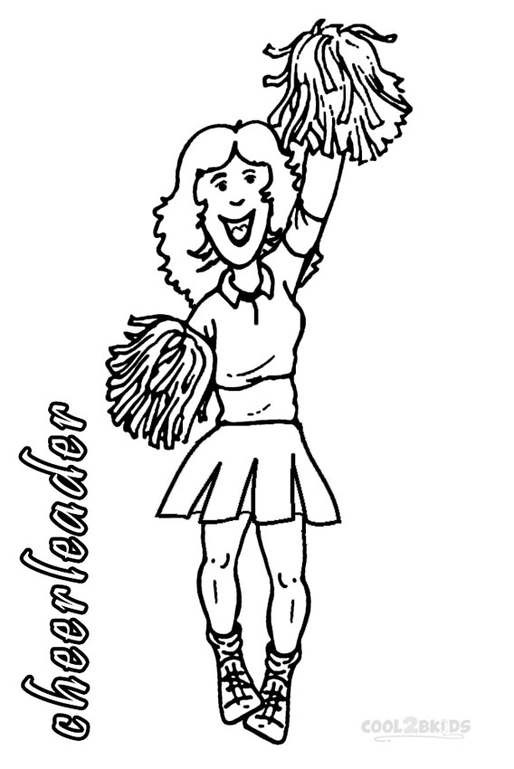 32 Cheerleading Pom Poms Coloring Pages Printable 31