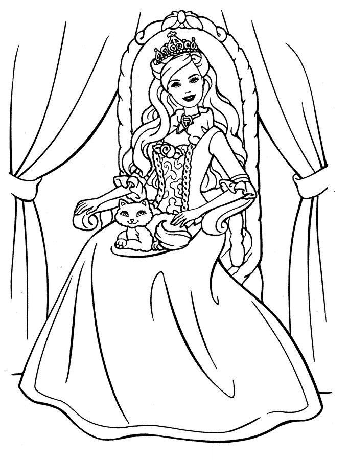 32 Cute Baddie Disney Princess Coloring Pages Printable 31