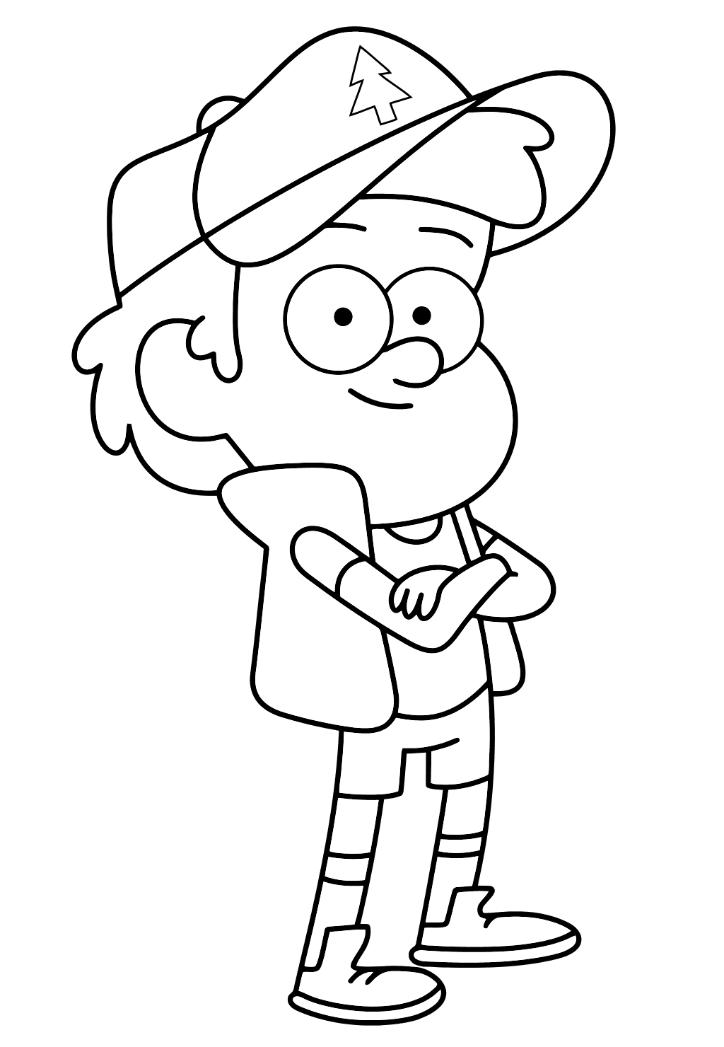 32 Mysterious Gravity Falls Coloring Pages Printable 8