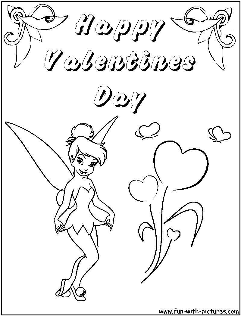 32 Printable Valentine's Day Disney Coloring Pages 27