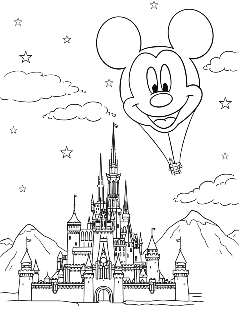 32 Printable Valentine's Day Disney Coloring Pages 33