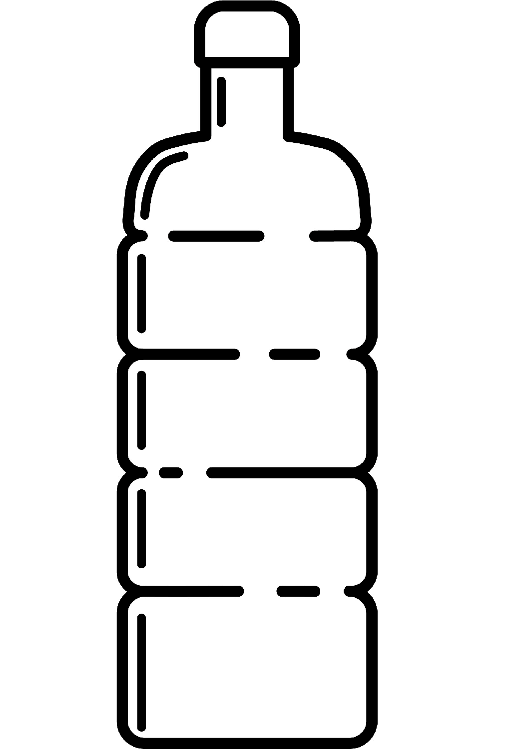 32 Water Bottle Coloring Pages Printable 2