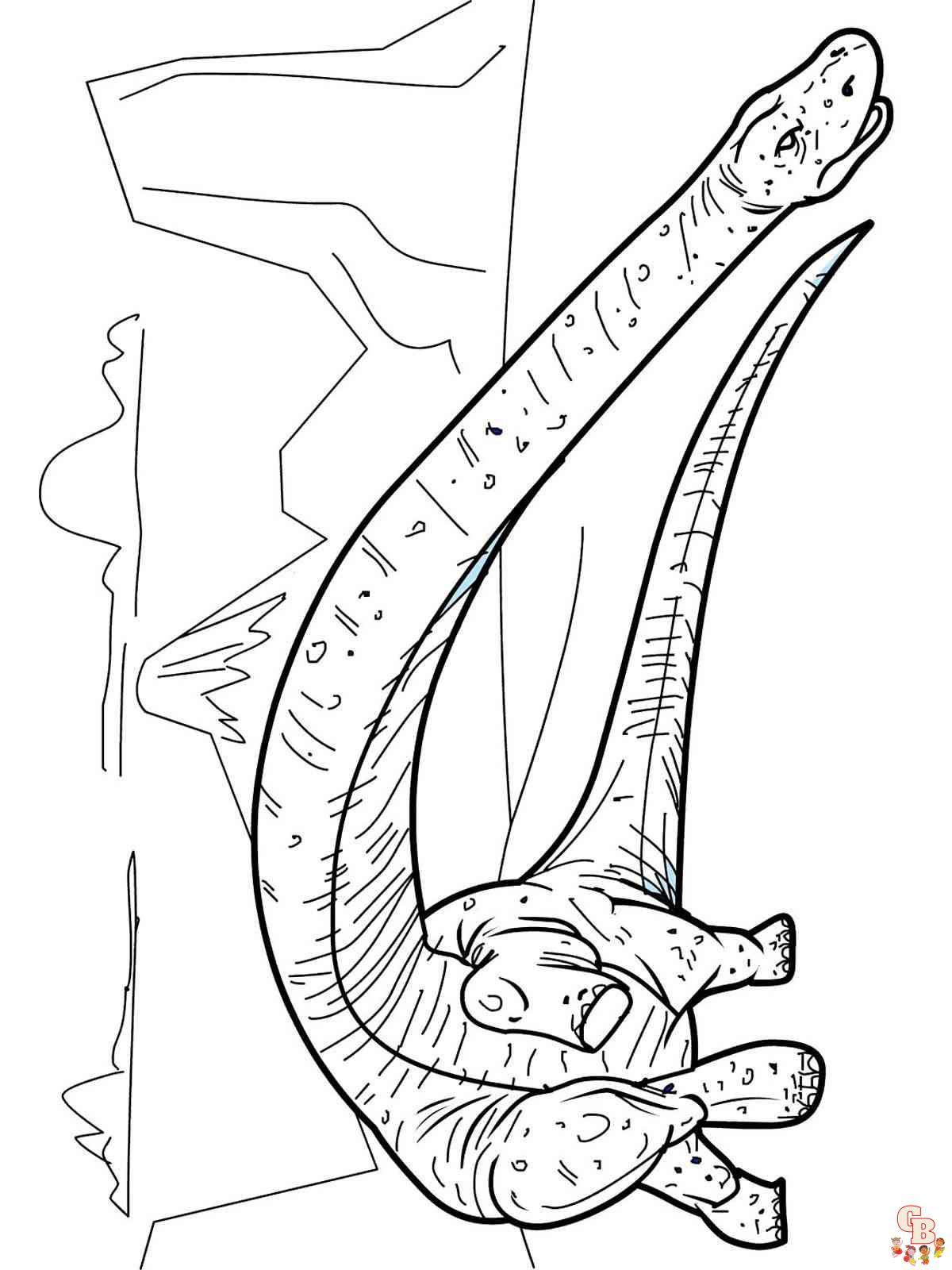 33 Brontosaurus Coloring Pages Printable 2