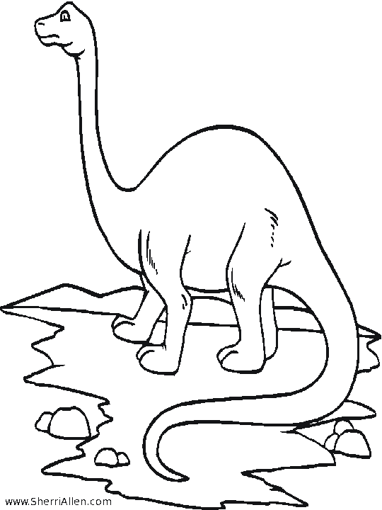 33 Brontosaurus Coloring Pages Printable 20