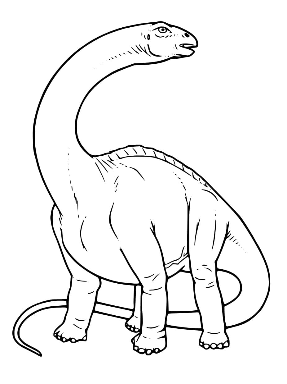 33 Brontosaurus Coloring Pages Printable 3