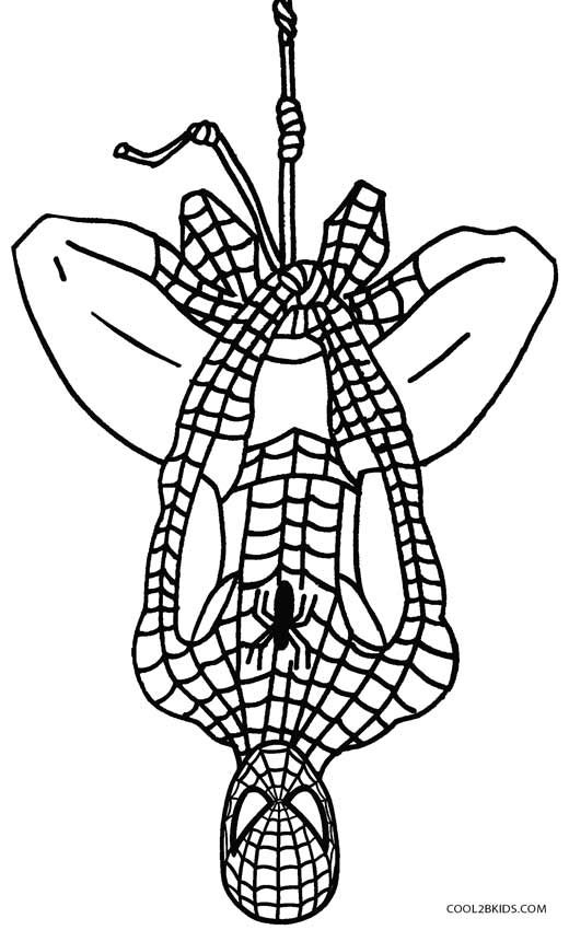 33 Christmas Spiderman Coloring Pages Printable 8