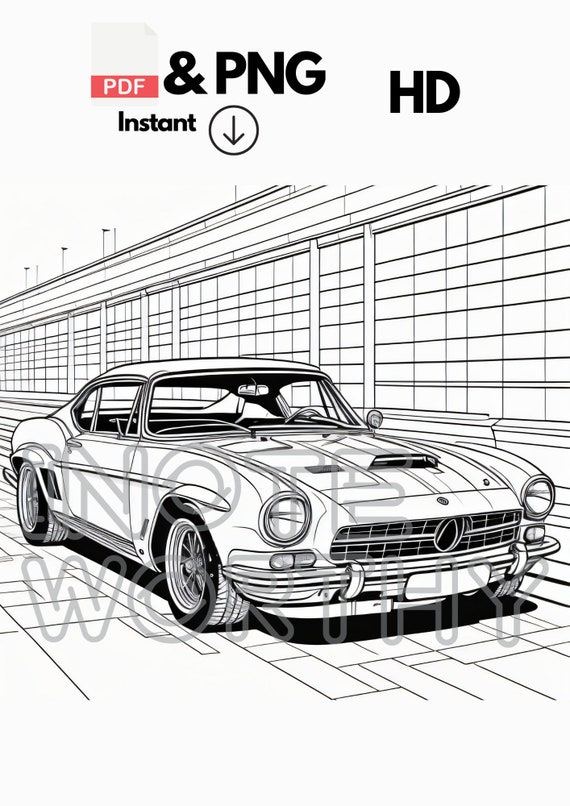 33 Classic Mustang Coloring Pages Printable 26