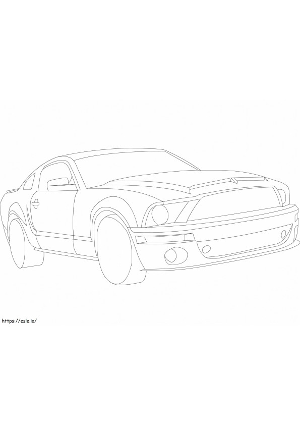 33 Classic Mustang Coloring Pages Printable 32