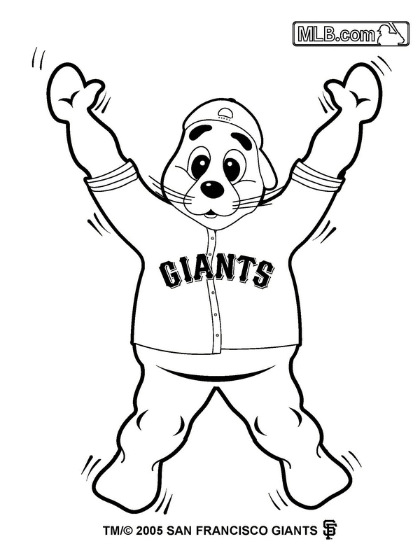 33 Iconic Giants Logo Coloring Page Printable 35