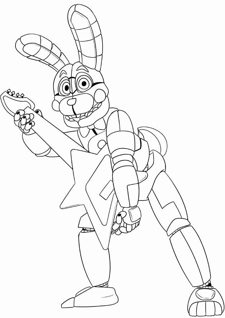 33 Phantom Foxy Coloring Pages Printable 11