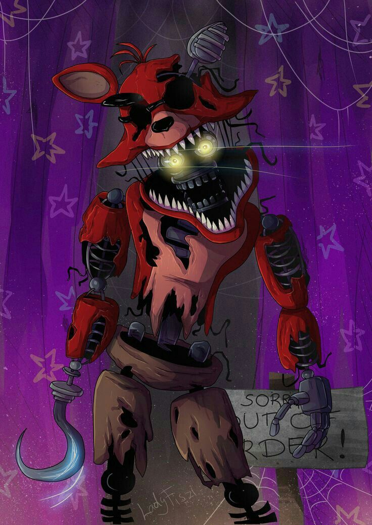 33 Phantom Foxy Coloring Pages Printable 17