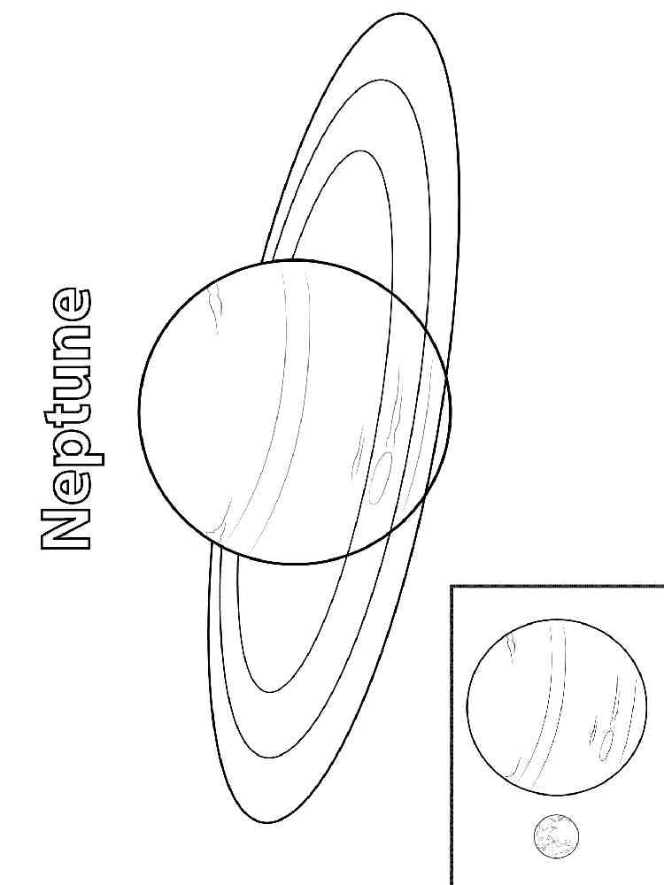 33 Solar System Planet: Mercury Coloring Page Printable 19