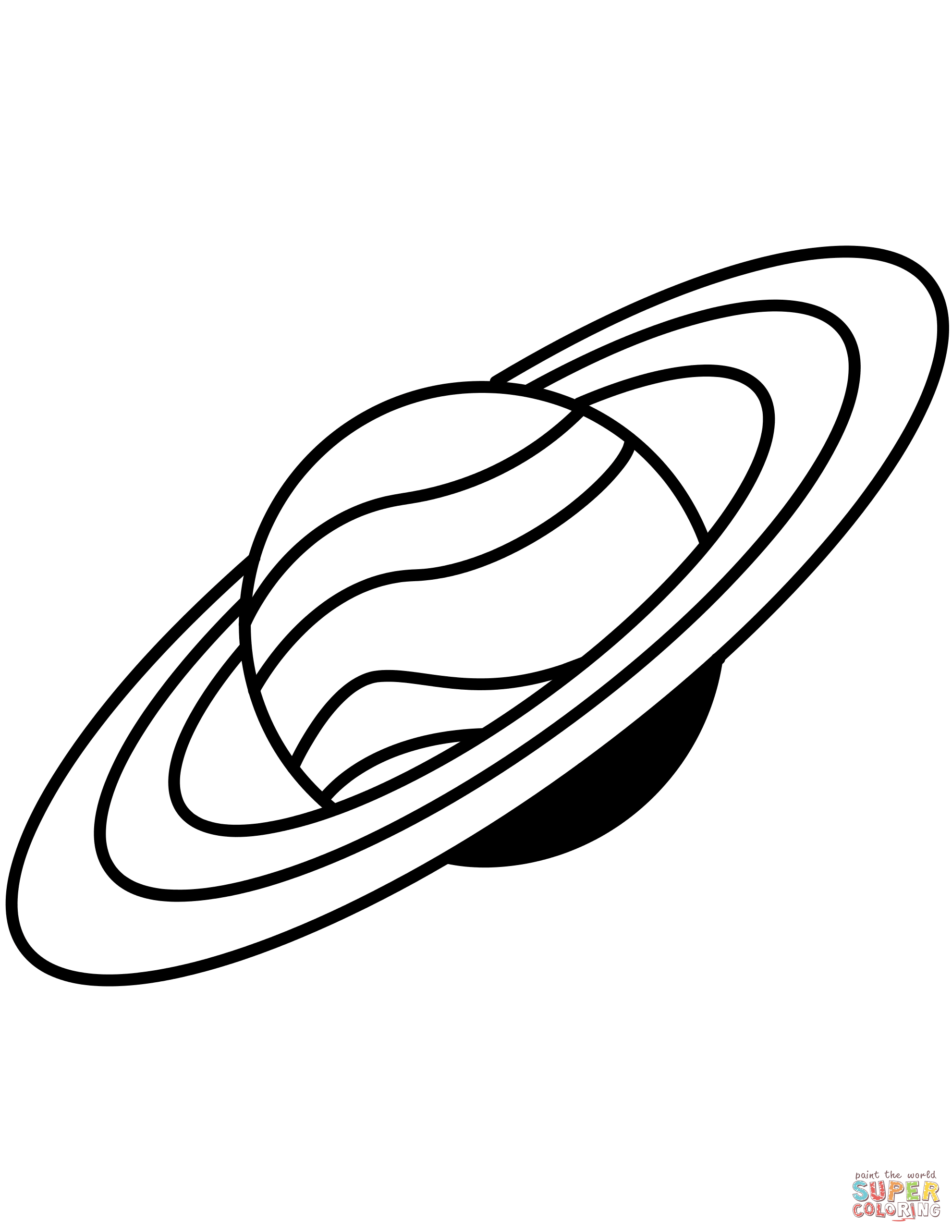 33 Solar System Planet: Mercury Coloring Page Printable 20