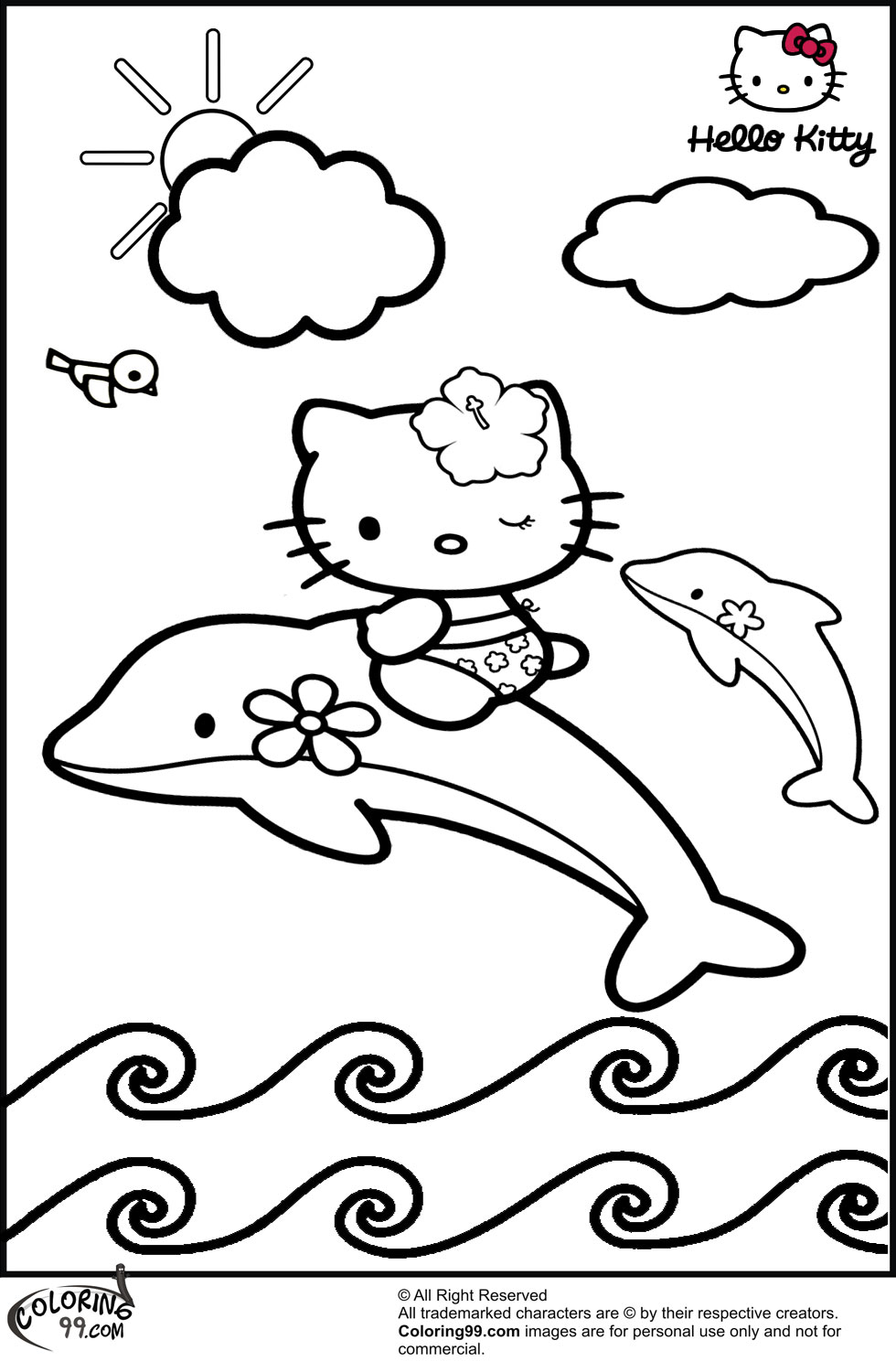 34 Adorable Hello Kitty Baddie Coloring Pages Printable 21