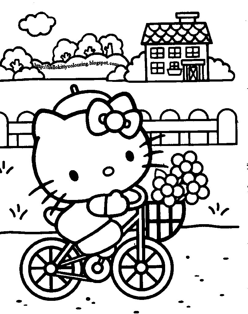 34 Adorable Hello Kitty Baddie Coloring Pages Printable 22