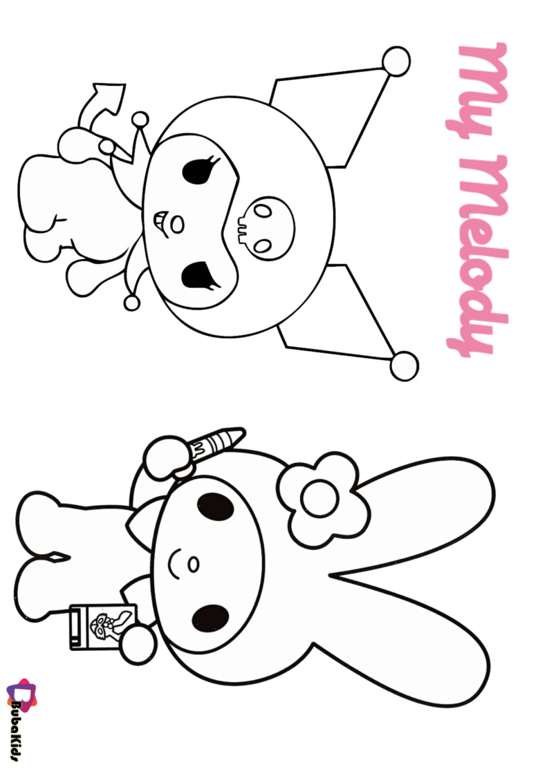 34 Adorable Hello Kitty Baddie Coloring Pages Printable 24